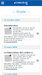 Mobile Screenshot of oujdaweb.canalblog.com