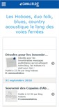 Mobile Screenshot of bloghoboes.canalblog.com