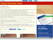 Tablet Screenshot of cccirque.canalblog.com