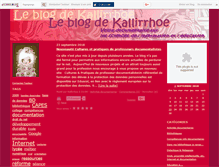 Tablet Screenshot of kallirrhoe.canalblog.com