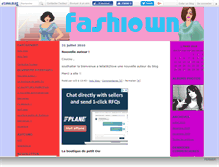 Tablet Screenshot of fashiown.canalblog.com