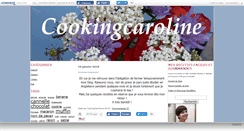 Desktop Screenshot of cookingcaroline.canalblog.com