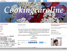 Tablet Screenshot of cookingcaroline.canalblog.com