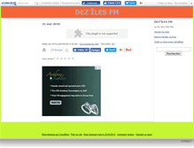 Tablet Screenshot of antillesradio.canalblog.com