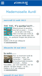Mobile Screenshot of mlleaurel.canalblog.com