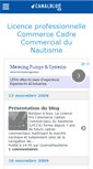 Mobile Screenshot of licencenautisme.canalblog.com