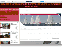 Tablet Screenshot of licencenautisme.canalblog.com
