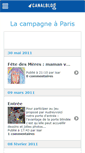 Mobile Screenshot of lacampagneaparis.canalblog.com