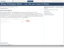 Tablet Screenshot of blogphilippemetz.canalblog.com