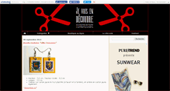 Desktop Screenshot of jevaisendecoudre.canalblog.com