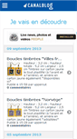 Mobile Screenshot of jevaisendecoudre.canalblog.com