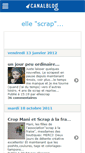 Mobile Screenshot of ellescrapisa.canalblog.com