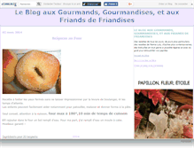 Tablet Screenshot of blogourmandises.canalblog.com