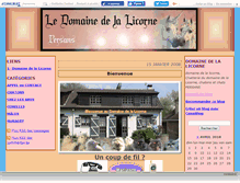 Tablet Screenshot of chezlicorne.canalblog.com