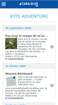 Mobile Screenshot of kiteaventure.canalblog.com