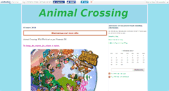 Desktop Screenshot of animalcrosseuse.canalblog.com