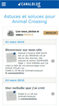 Mobile Screenshot of animalcrosseuse.canalblog.com