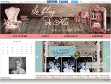 Tablet Screenshot of floscrapbooking.canalblog.com
