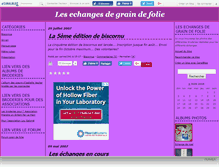 Tablet Screenshot of foliedesechanges.canalblog.com