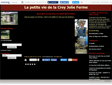 Tablet Screenshot of lacreyjolieferme.canalblog.com