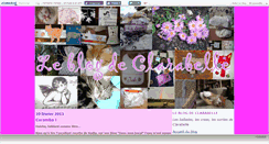 Desktop Screenshot of clarabellelou.canalblog.com