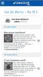 Mobile Screenshot of isaduberry.canalblog.com