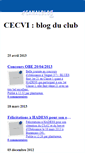Mobile Screenshot of cecvi.canalblog.com
