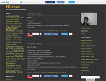 Tablet Screenshot of mlivres.canalblog.com