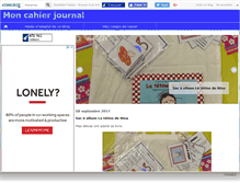 Tablet Screenshot of moncahierjournal.canalblog.com