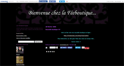 Desktop Screenshot of feeboutique.canalblog.com