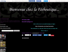 Tablet Screenshot of feeboutique.canalblog.com