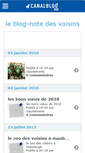 Mobile Screenshot of claudemerle.canalblog.com