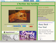 Tablet Screenshot of herbierfamilles.canalblog.com