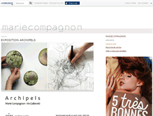 Tablet Screenshot of mariecompagnon.canalblog.com
