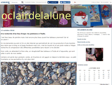 Tablet Screenshot of oclairdelalune.canalblog.com