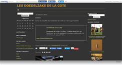 Desktop Screenshot of doedelzaks.canalblog.com