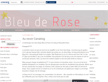 Tablet Screenshot of bleuderose.canalblog.com
