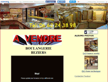 Tablet Screenshot of boulangerie34500.canalblog.com