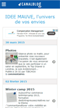Mobile Screenshot of ideemauve.canalblog.com