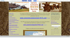 Desktop Screenshot of canonspgmww1guns.canalblog.com