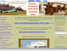 Tablet Screenshot of canonspgmww1guns.canalblog.com