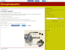Tablet Screenshot of deuxplusquatre.canalblog.com