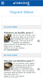 Mobile Screenshot of flagrantdelice1.canalblog.com