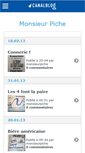 Mobile Screenshot of monsieurpiche.canalblog.com