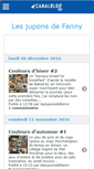 Mobile Screenshot of lesjuponsdefanny.canalblog.com