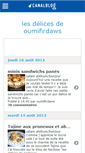 Mobile Screenshot of oumifirdaws.canalblog.com