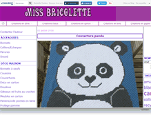 Tablet Screenshot of missbricolette.canalblog.com