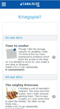 Mobile Screenshot of kriegspiel.canalblog.com