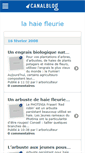 Mobile Screenshot of haiefleurie.canalblog.com