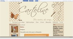 Desktop Screenshot of cartolinescrap.canalblog.com